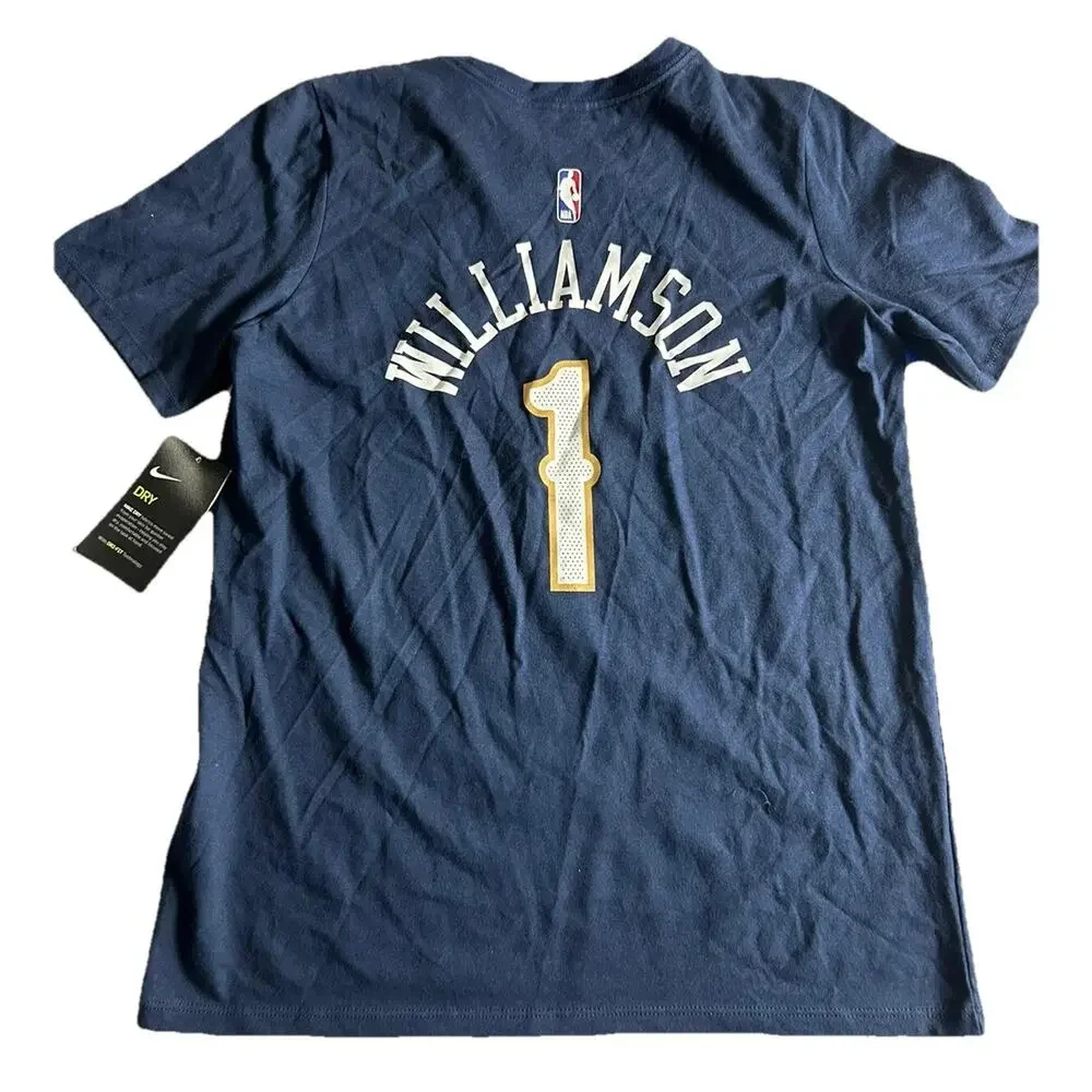 Nike New Orleans Pelicans Zion Williamson Dri-FIT Youth T-Shirt‎ - Large NWT